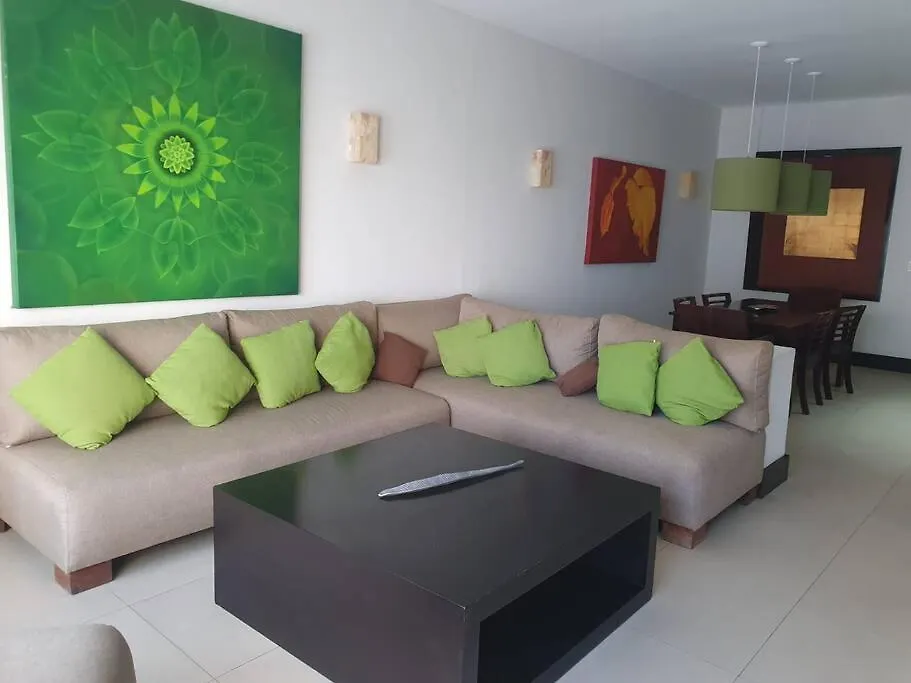 Beachfront Bliss: 2Br/2Ba Seaside Living Playa del Carmen 0*,  Mexico